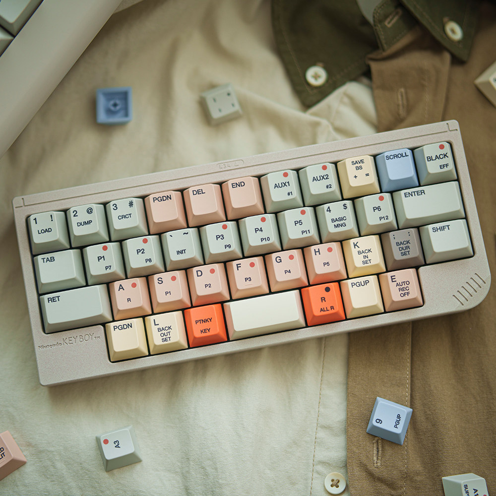 Gaming Accessories Retro - FBB Keycaps S9000 Gaya Retro untuk