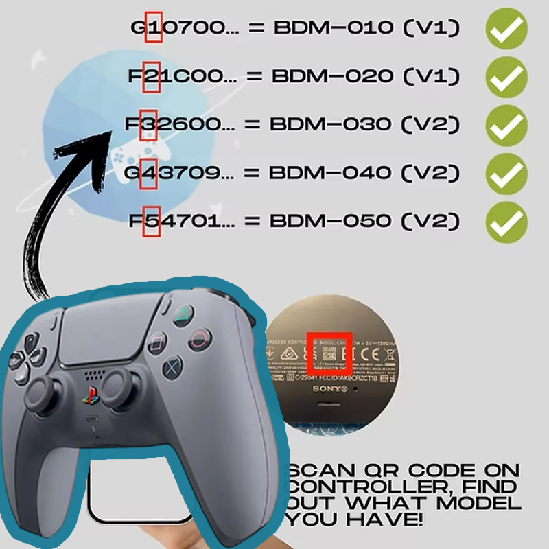 Gaming Accessories Anime - Casing Pengganti Controller PS5 Edisi Terbatas