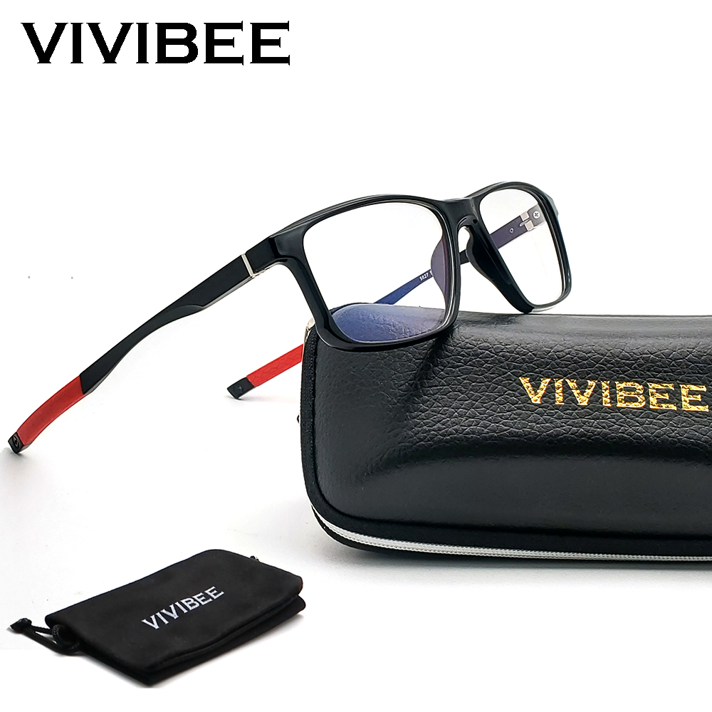 Gaming Glasses Tinted - VIVIBEE Kacamata Gaming Pemblokir Cahaya Biru