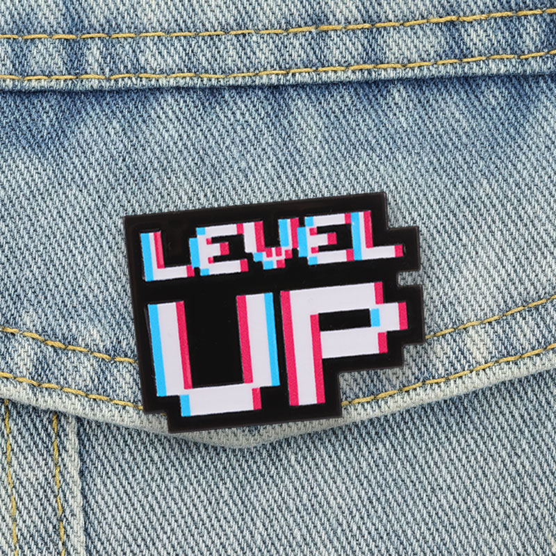 Gaming Accessories Retro - Pin Enamel Gaya Video Game Retro