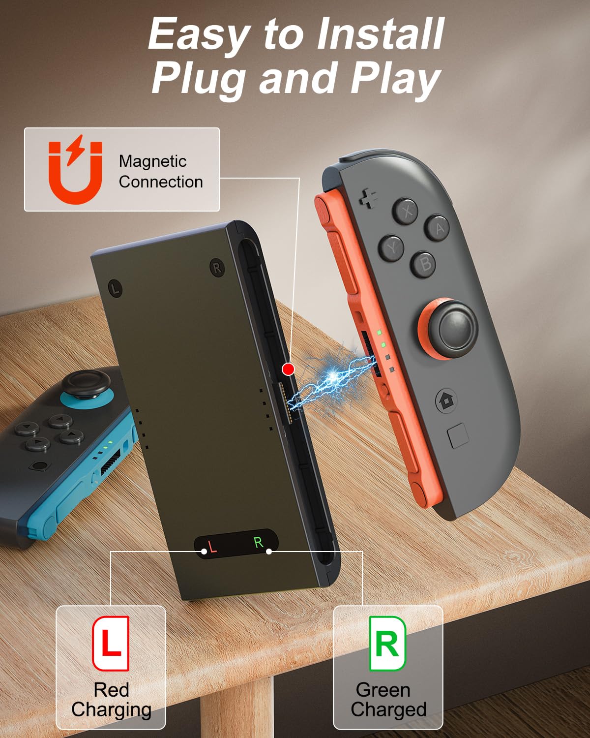 AOLION Untuk Switch2 JOY-CON P - Gaming Accessories Holder ulasan dan harga