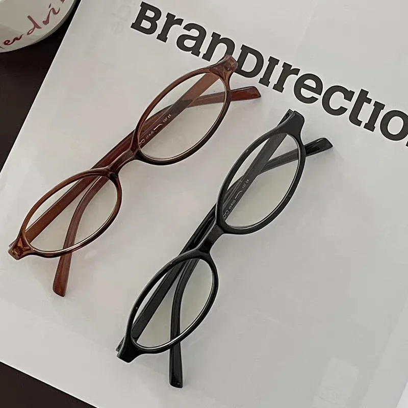 Kacamata Oval Retro Y2K Wanita - Gaming Glasses Tinted ulasan dan harga