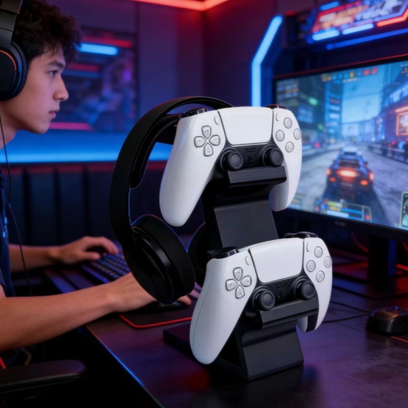 Stand Terintegrasi Headphone d - Gaming Accessories Holder ulasan dan harga