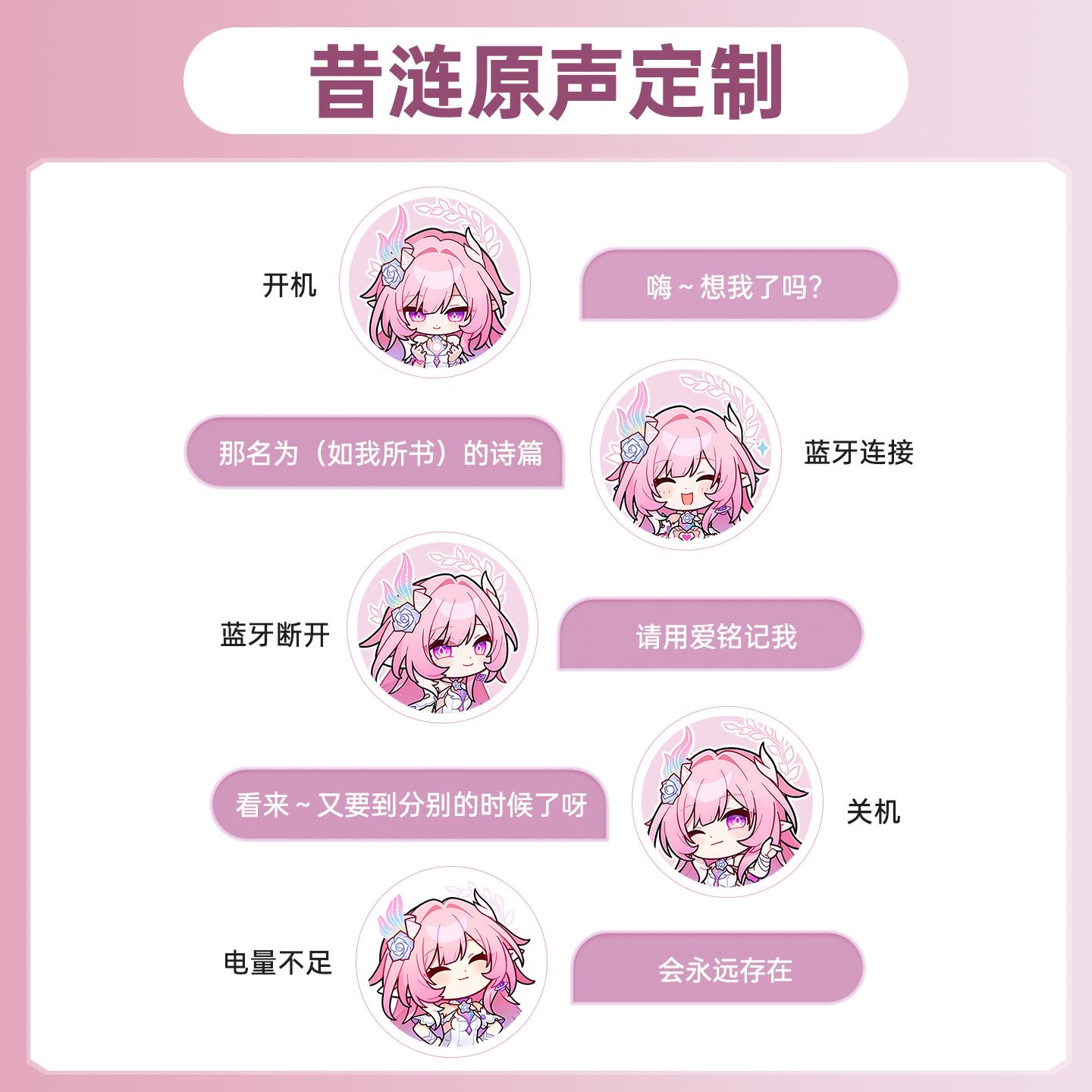 Cyrene Honkai: Earphone Blueto - Gaming Accessories Anime ulasan dan harga