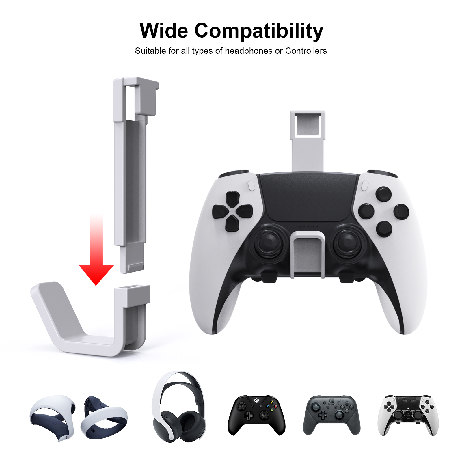 JYS-P5180 Controller & Headset - Gaming Accessories Holder ulasan dan harga
