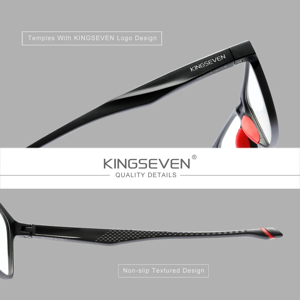 KINGSEVEN Kacamata Besar Anti  - Gaming Glasses Tinted ulasan dan harga