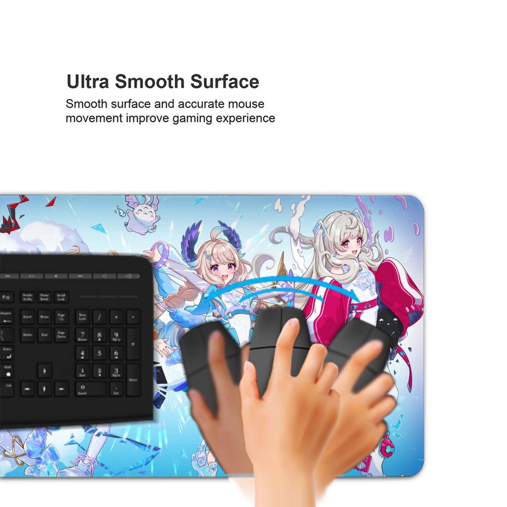 VSPO Mouse Pad Vumbi Virtual Y - Youtube Gaming Accessories ulasan dan harga